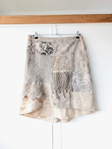 Elisa cavaletti skirt beige - skirt, l