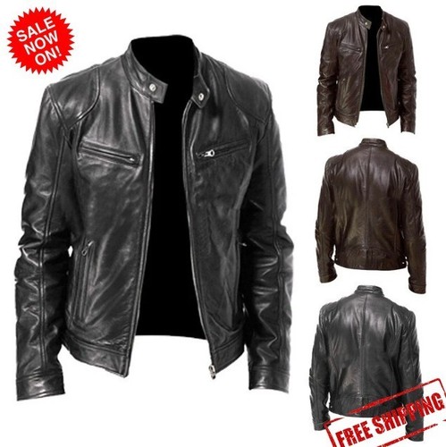 New men vintage cafe racer - men,