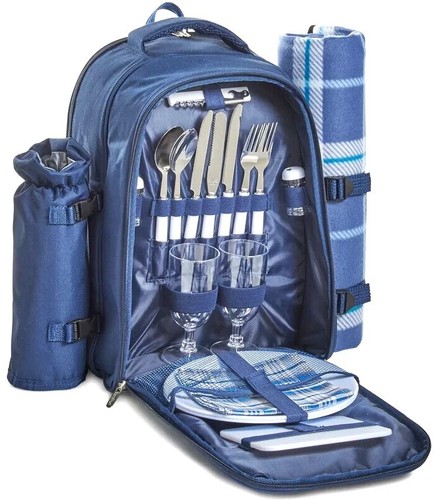 Brand new blue picnic - blue, backpack