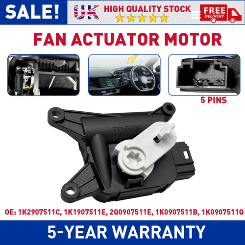 Heater air vent flap - air, actuator
