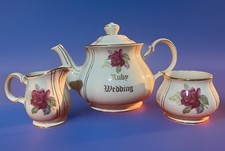 Sadler teapot set vintage