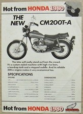 HONDA CM200T-A MOTORCYCLE