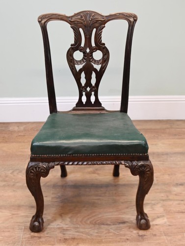 Chippendale chair carved - chippendale,