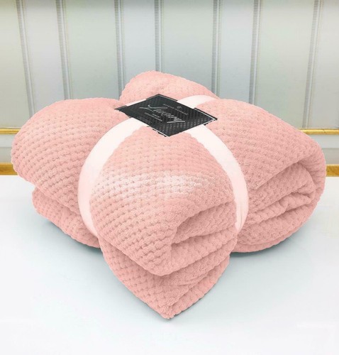 Luxury popcorn waffle fleece - luxury,