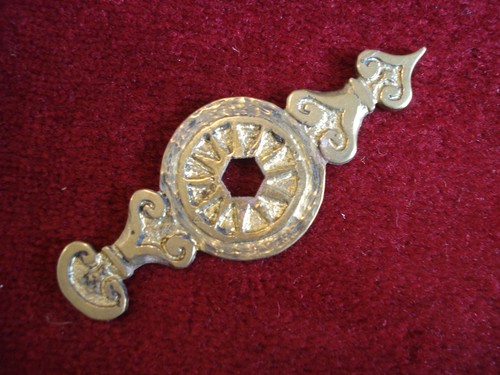 Cast brass hour - cast,