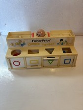 Vintage Fisher Price 1974 Shape Sorter Toy