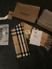 Burberry Cashmere Scarf Honey