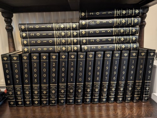 Britannica book the year - book, of