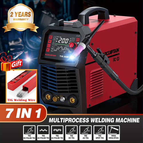 Arccaptain tigacdc welder - tigacdc,