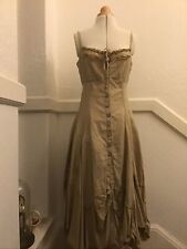Lisa Campione Midi Ruffle Gypsy Dress Stunning Size 10