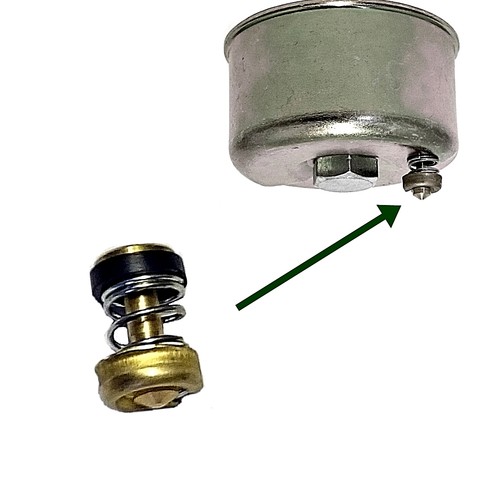 Carburettor bowl drain valve - bowl,