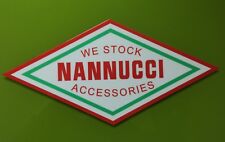 NANNUCCI SHOP WINDOW REPRODUCTION VINYL STICKER ULMA VIGANO 