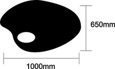 Art Palette Blackboard /