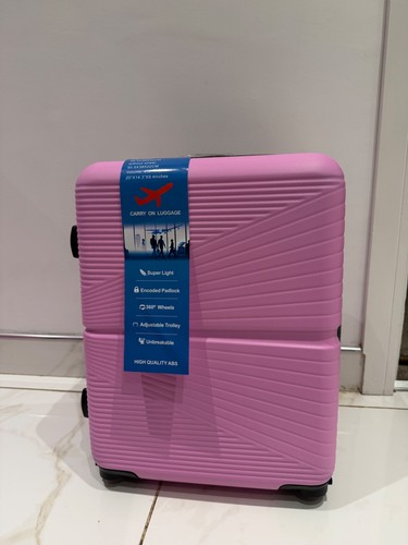 Pink small hardshell - pink, suitcase