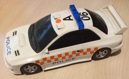 Hornby scalextric white subaru - white,