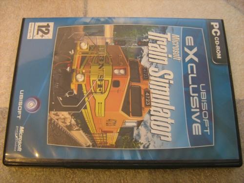 Microsoft train simulator game - train,