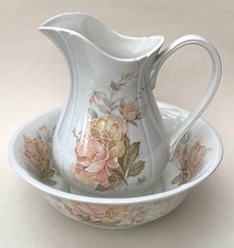 Vintage Ceramic Jug & Wash
