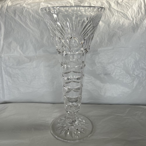 Mcm cut crystal glass - cut, trumpet