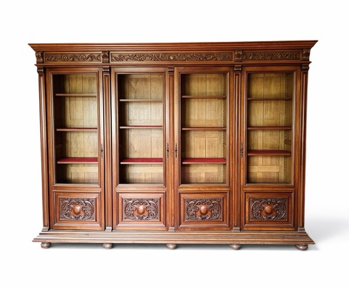 Antique french solid walnut - french,