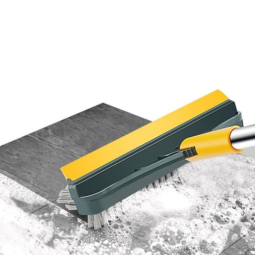 Floor scrub brush with - in,