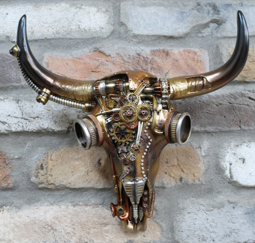 Industrial steampunk buffalo - industrial,