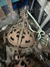 Cast Iron Gothic Candelabra