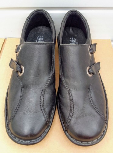 Loretta size black leather - loretta,