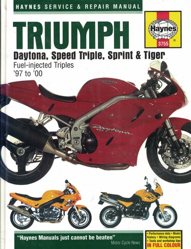 Haynes repair manual - haynes, triumph