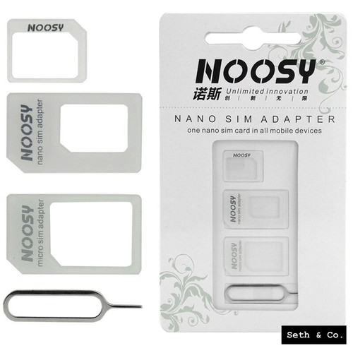 Sim card adapter nano micro - card,