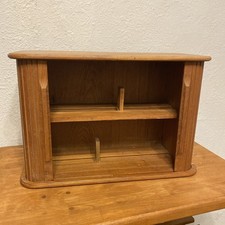 Vintage EPPCO Teak Tambour