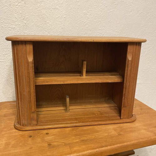 Vintage eppco teak tambour - eppco,