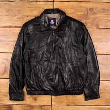Vintage CHAPS Leather Jacket M