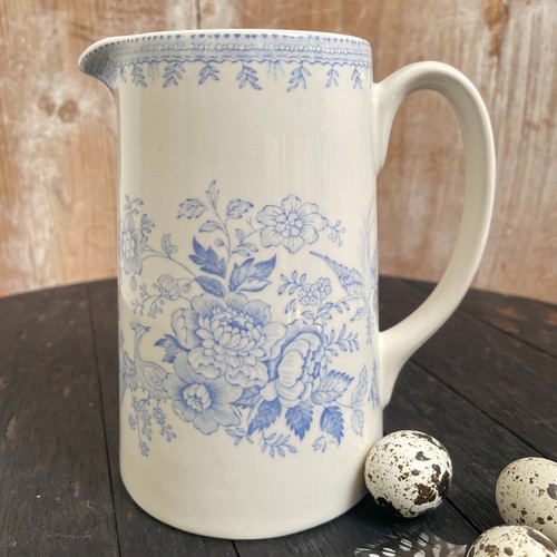 English burleigh pottery blue - burleigh,