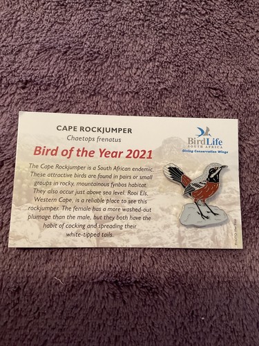 Not rspb birdlife south africa - not,