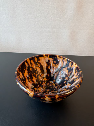 Chinese tea bowl partridge - chinese,