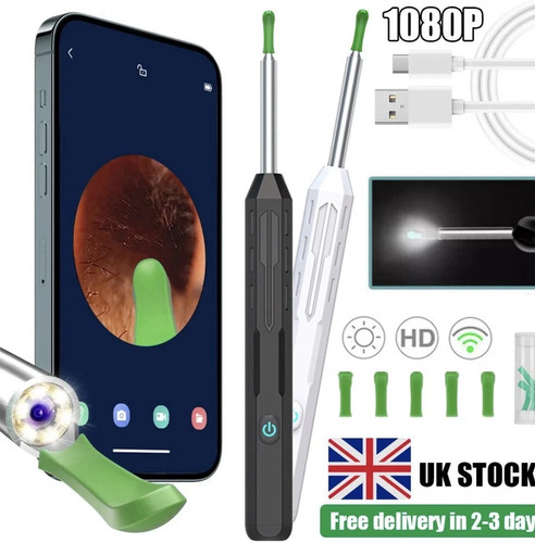 1080p wireless wifi ear wax - 1080p,