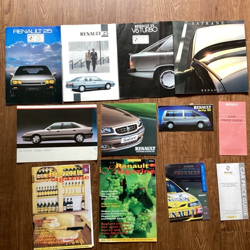 Huge brochure bundle - huge, renault