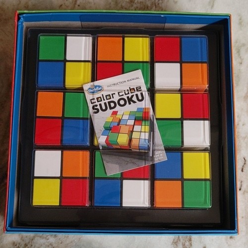 New color cube sudoku game - color,