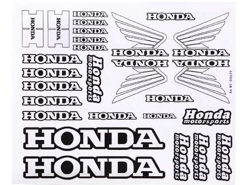 Honda motorbike decal sticker - honda, decal/sticker