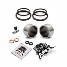 Yamaha RZ125 1985 Front Brake Caliper Piston & Seal Service Kit Rebuild Set YPVS