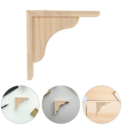Wall mounted wooden shelf - wooden,