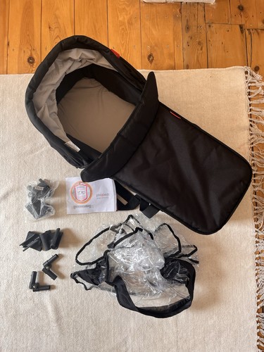 Phil teds black snug - black, cot
