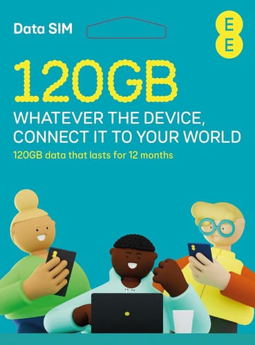 Payg sim card preloaded - ee,