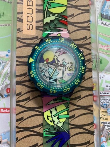 Swatch sdv900 jungle - swatch, scuba