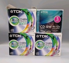 TDK CD-RW Rewritable 80Min