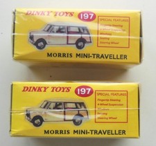 2 x DINKY 197  MORRIS MINI