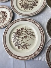 EIT English Ironstone Tableware 15 Piece floral Dinner Set Used,see description.