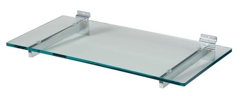 New glass shelf brackets - new,