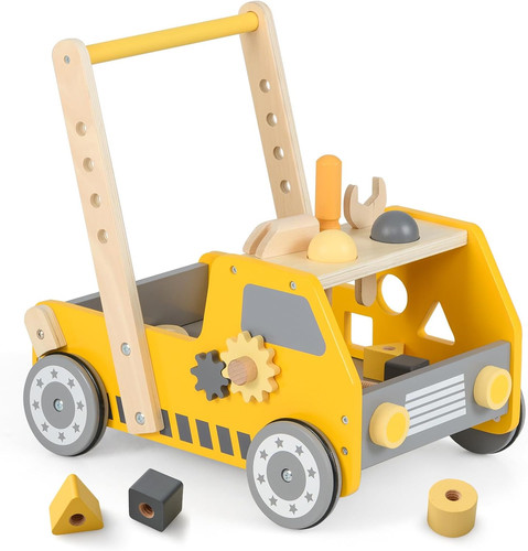Wooden baby walker - walker,, 2