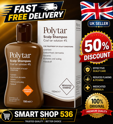 Polytar scalp shampoo for - scalp,